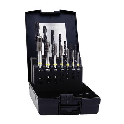 Maschi M30 x 3,5 Set 3 Pezzi HSS DIN352 Filetto Destro Passo Grosso Maschi M30 x 3,5 Set 3 Pezzi HSS DIN352 Filetto Destro Passo Grosso