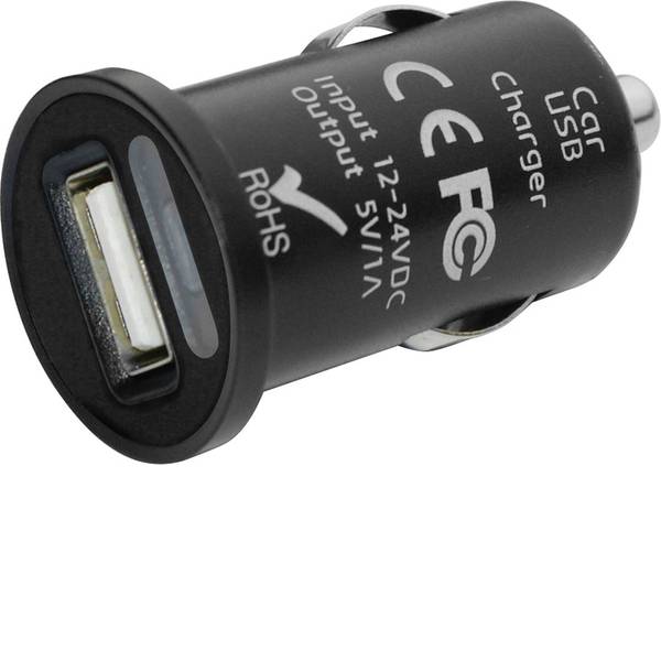 Accessori per presa accendisigari - Eufab Adattatore Mini USB Portata massima corrente=1 A Adatto per universale - Accessori per presa accendisigari - Eufab Adattatore Mini USB Portata massima corrente=1 A Adatto per universale -