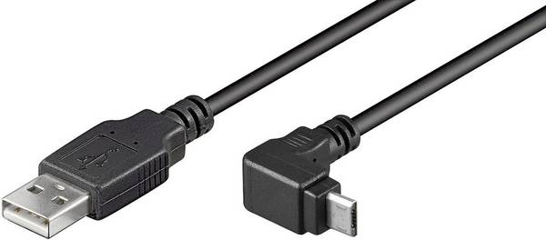 Cavo USB A Maschio a MICRO B Maschio Angolato 1.8m