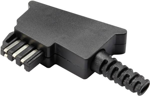 <br> TRU COMPONENTS<br> GM02F<br> Componente per boccola telefonica<br> Spina angolata<br> <br> Nero<br> Contenuto: 1 pz.<br>