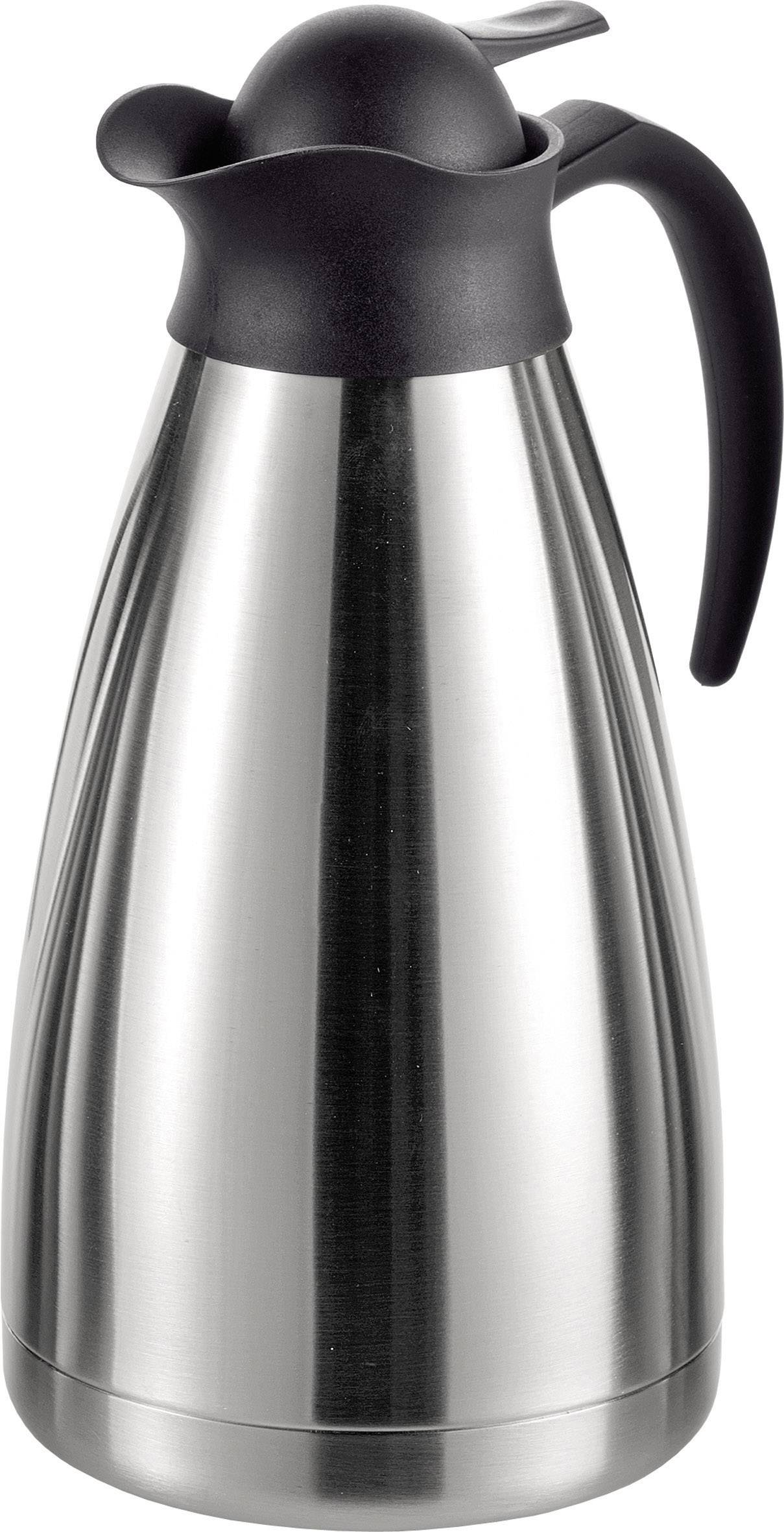 Esmeyer Isolierkanne "Thermoart", 1,0 Liter, Edelstahl innen und außen komplett aus mattiertem Edelstahl (290-070)-0