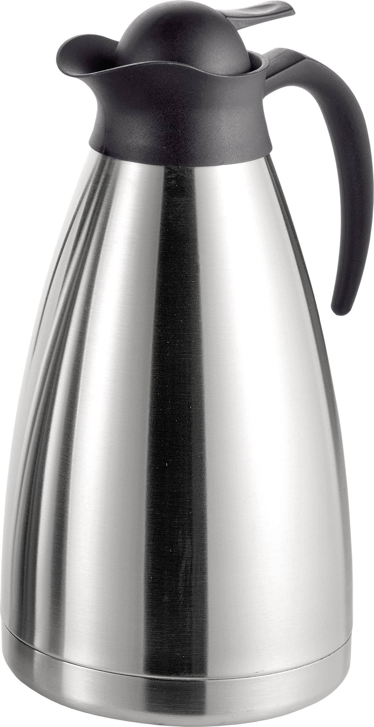 Esmeyer Isolierkanne "Thermoart", 1,5 Liter, Edelstahl innen und außen komplett aus mattiertem Edelstahl (290-071)-0