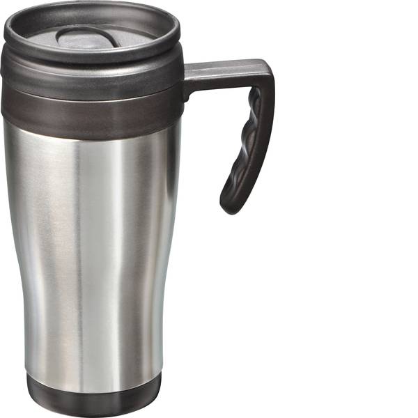 Thermos e tazze termiche - MATO Tazza termica Acciaio inox (spazzolato), Nero 0.4 l 4180 - Thermos e tazze termiche - MATO Tazza termica Acciaio inox (spazzolato), Nero 0.4 l 4180 -