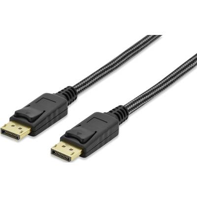 ednet DisplayPort Cavo  3.00 m Nero 84501 contatti connettore dorati 