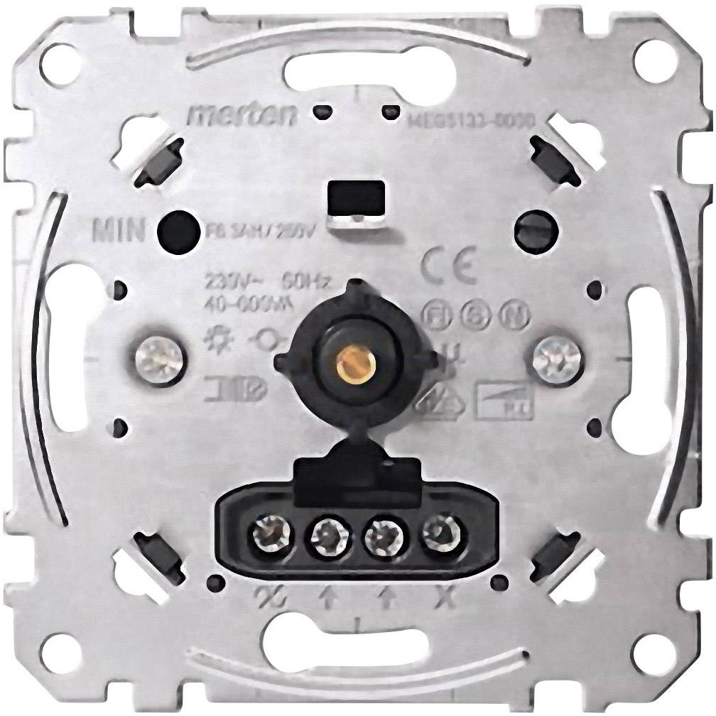 MERTEN Drehdimmer-Einsatz MEG5133-0000 mit Druck-Wechselschalter induktiv MEG51 MEG5133-0000 (MEG5133-0000)