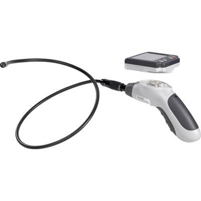 Videocamera endoscopica con cavo flessibile e impugnatura. Ideale per l'esplorazione di aree difficilmente raggiungibili.