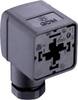 Connettore per valvole GDM21FA-L1Y Trasparente GDM21FA-L1Y Poli:2 + PE Belden Contenuto: 50 pz.
