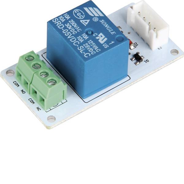 Moduli e schede Breakout per schede di sviluppo - Scheda di espansione Linker Kit relè LK-relè pcDuino, Raspberry Pi® A, B, B+, Arduino - Moduli e schede Breakout per schede di sviluppo - Scheda di espansione Linker Kit relè LK-relè pcDuino, Raspberry Pi® A, B, B+, Arduino -