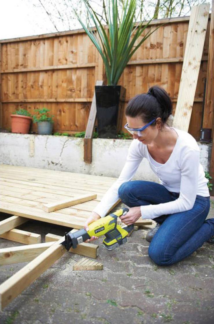 Ryobi One+ RRS1801M - Motorfuchsschwanz - schnurlos - ohne Batterie - 18 V-3