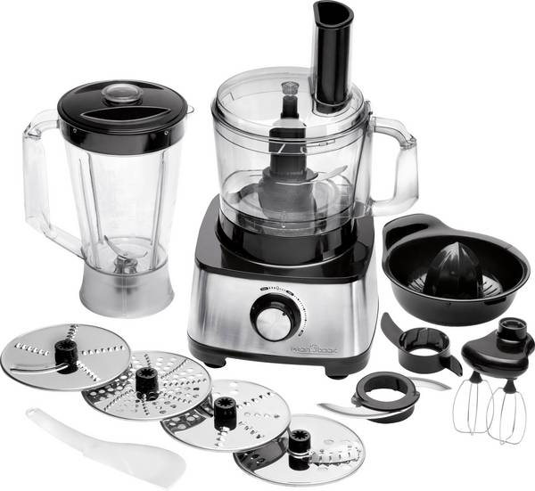 Profi Cook PC-KM 1063 Robot da cucina 1200 W Nero, Argento