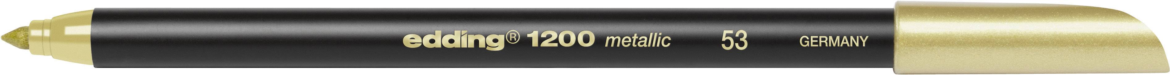 Edding Pennarello in fibra Fasermaler 4-1200053 Oro 1 mm, 3 mm N/A 1 pz.-1