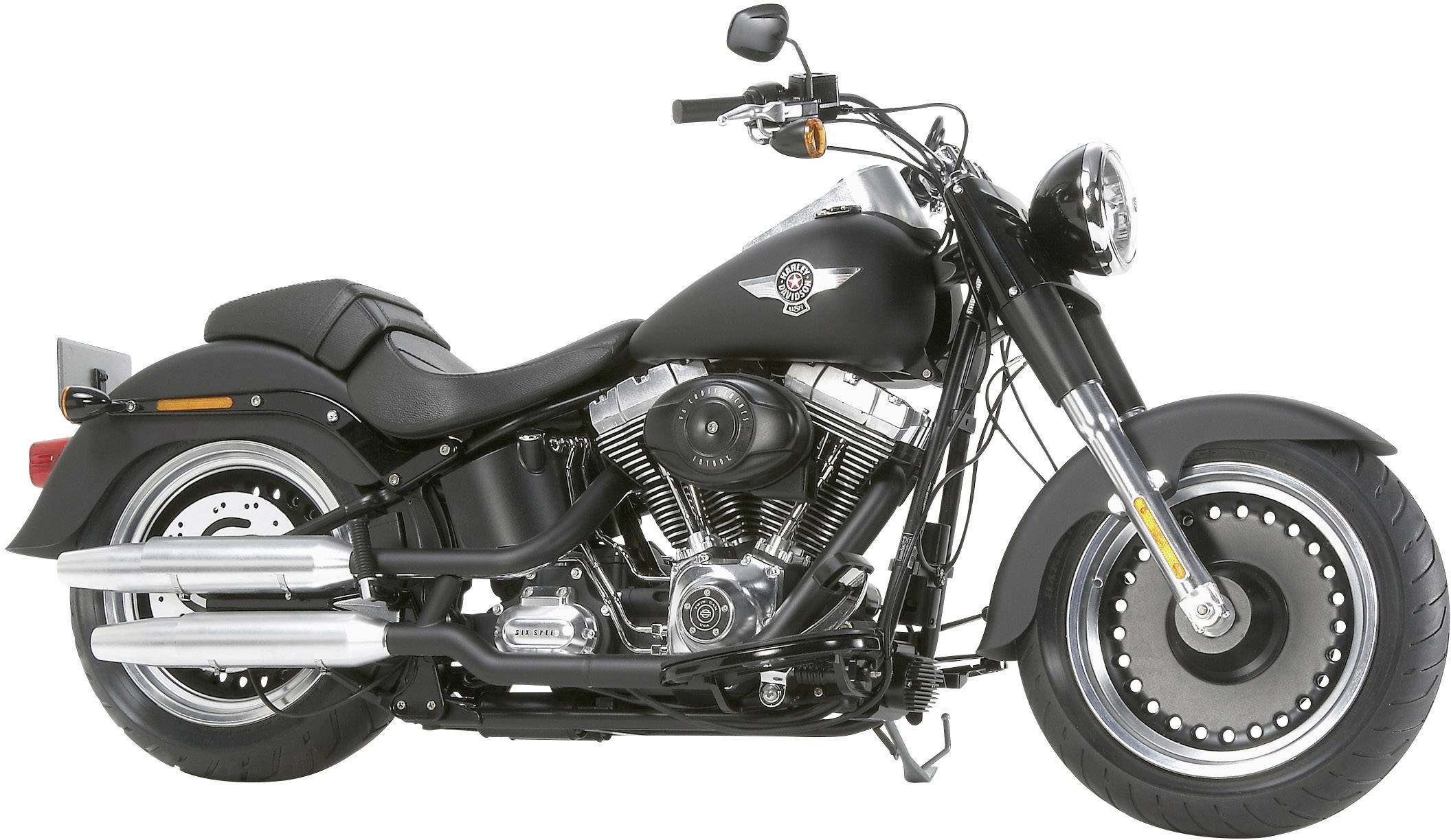 Motocicletta In Kit Da Costruire Tamiya 300016041 Harley Davidson Fat Boy Lo Flstfb 1 6 Conrad It