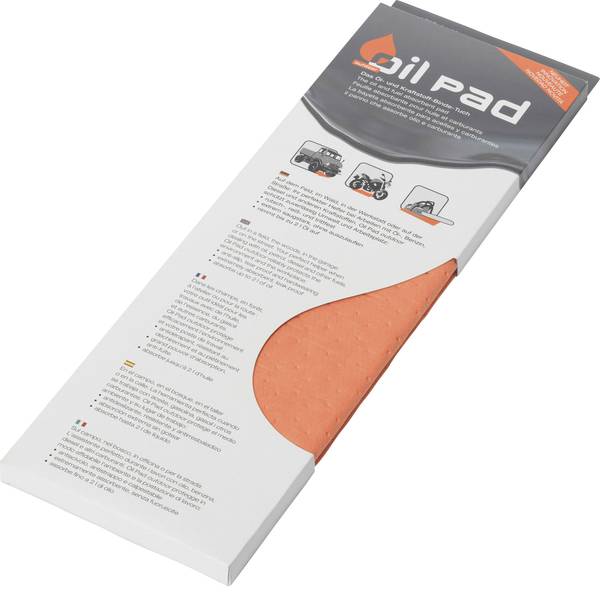 Utensili per garage e officine meccaniche - Panno assorbente per oli Oil Pad Outdoor Orange 24003 (L x L) 60 cm x 80 cm - Utensili per garage e officine meccaniche - Panno assorbente per oli Oil Pad Outdoor Orange 24003 (L x L) 60 cm x 80 cm -