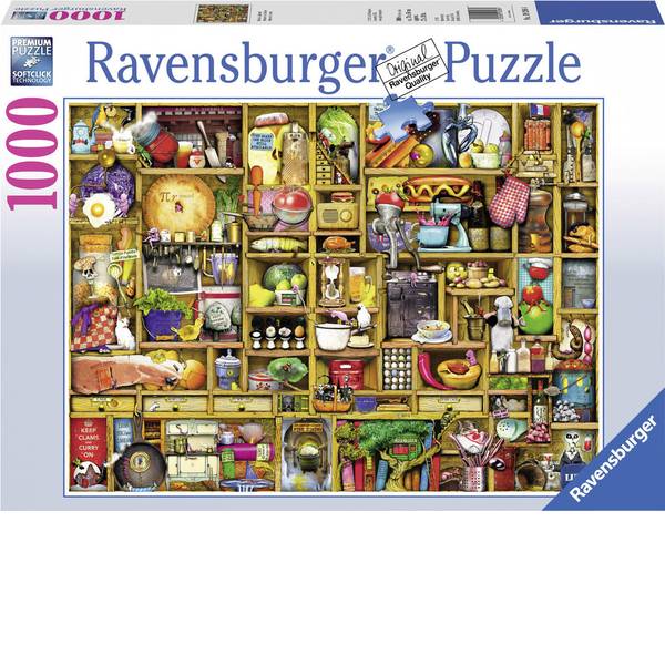 Puzzle - Ravensburger Puzzle Kurioses scaffale della cucina - Puzzle - Ravensburger Puzzle Kurioses scaffale della cucina -