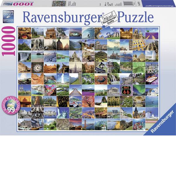 Puzzle - Ravensburger Puzzle 99 è bellissimo places on Earth - Puzzle - Ravensburger Puzzle 99 è bellissimo places on Earth -