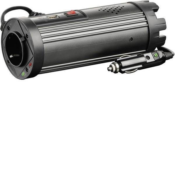 Inverter - VOLTCRAFT Convertitore MSW 150-12-G 150 W 12 V/DC - 230 V/AC A forma di portabicchieri - Inverter - VOLTCRAFT Convertitore MSW 150-12-G 150 W 12 V/DC - 230 V/AC A forma di portabicchieri -