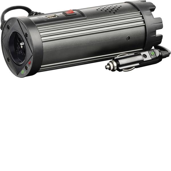 Inverter - VOLTCRAFT Convertitore MSW 150-12-F 150 W 12 V/DC - 230 V/AC A forma di portabicchieri - Inverter - VOLTCRAFT Convertitore MSW 150-12-F 150 W 12 V/DC - 230 V/AC A forma di portabicchieri -