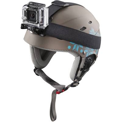 Mantona 20243 Supporto a fascia per casco GoPro