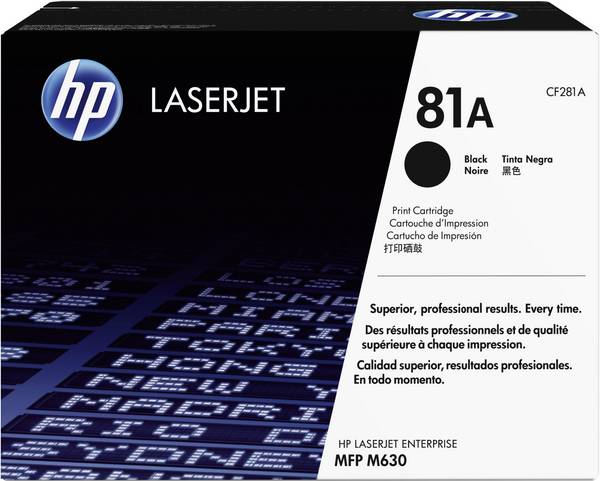 HP Toner 81A Originale  Nero 10500 pagine CF281A