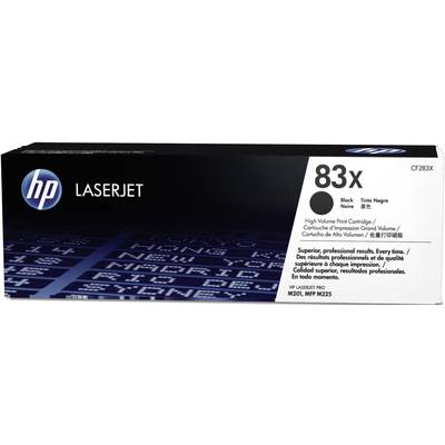 Cartuccia toner 'HP 83X', nero, alta resa. Compatibile con HP LaserJet Pro M201, MFP M225.