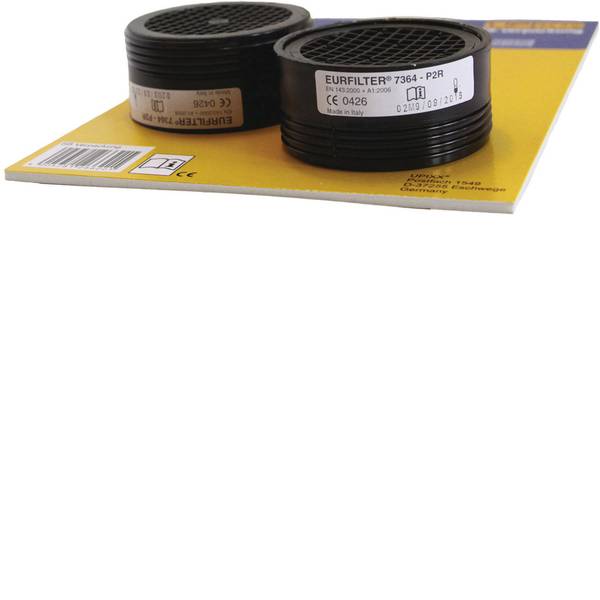 Filtri per protezione delle vie respiratorie - L+D Upixx Eurfilter 26236 Filtro-livello protezione: P2 R 2 pz. - Filtri per protezione delle vie respiratorie - L+D Upixx Eurfilter 26236 Filtro-livello protezione: P2 R 2 pz. -