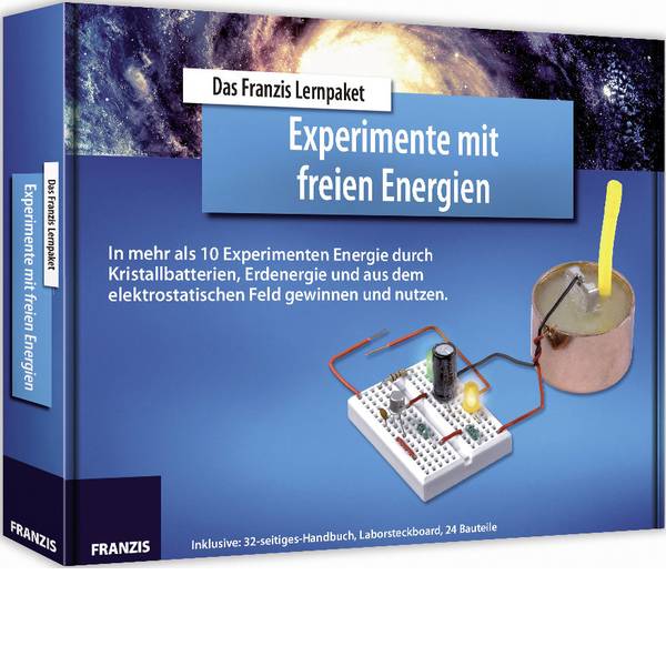 Kit di apprendimento fisica - Pacchetto di apprendimento Franzis Verlag LP Experimente mit freien Energien 65277 da 14 anni - Kit di apprendimento fisica - Pacchetto di apprendimento Franzis Verlag LP Experimente mit freien Energien 65277 da 14 anni -