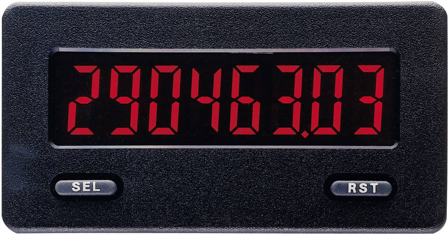 Display a LED con cifra rossa '29046303'. Sotto due tasti: 'SEL' a sinistra e 'RST' a destra.