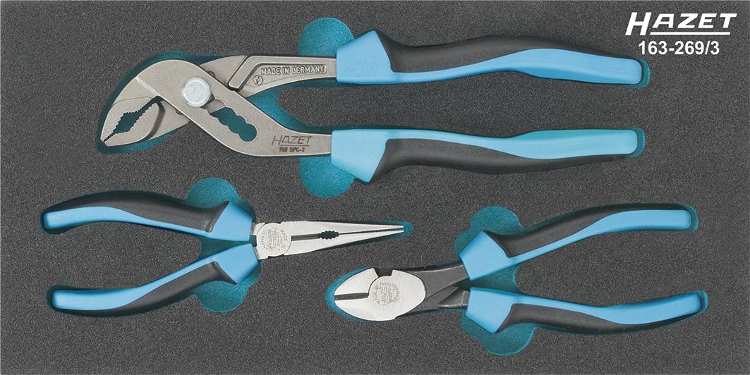 Hazet 163-269/3 Officina e meccanica Kit pinze 3 parti