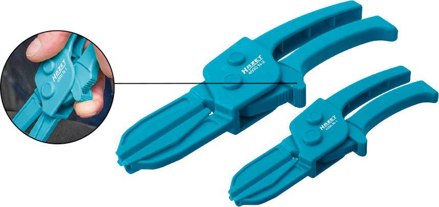 Hazet 4590N/2 Kit pinze schiaccia tubi 1 pz.