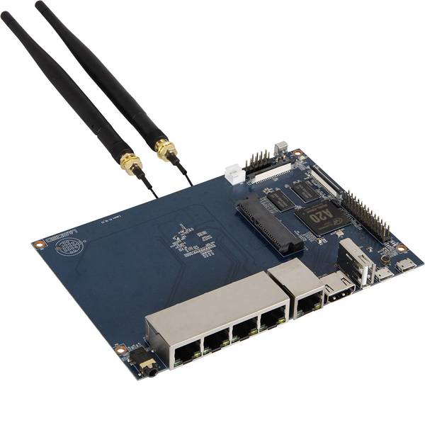 Schede di sviluppo e Single Board Computer - Banana Pi BPI-R1 BPi-R1 1 GB 2 x 1.0 GHz Banana PI - Schede di sviluppo e Single Board Computer - Banana Pi BPI-R1 BPi-R1 1 GB 2 x 1.0 GHz Banana PI -