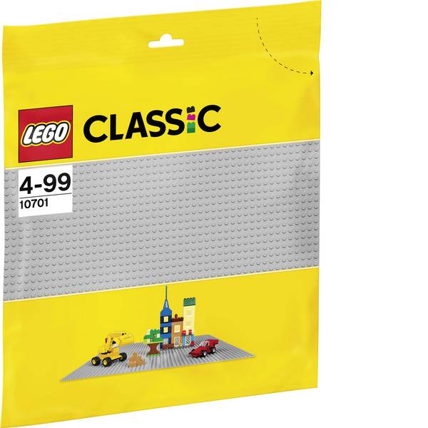 LEGOŽ CREATOR - LEGOŽ CLASSIC 10701 Base grigia - LEGOŽ CREATOR - LEGOŽ CLASSIC 10701 Base grigia -