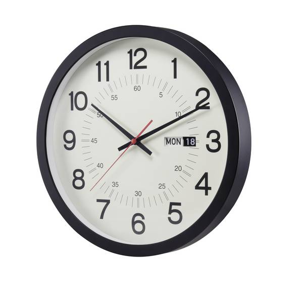 Orologi da parete - Renkforce J689P-CP Quarzo Orologio da parete 36 cm x 4.5 cm Nero - Orologi da parete - Renkforce J689P-CP Quarzo Orologio da parete 36 cm x 4.5 cm Nero -
