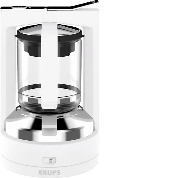 Macchine dal caffè con filtro - Krups KM468210 Macchina per il caffè Bianco Capacità tazze=12 con sistema di erogazione a pressione - Macchine dal caffè con filtro - Krups KM468210 Macchina per il caffè Bianco Capacità tazze=12 con sistema di erogazione a pressione -