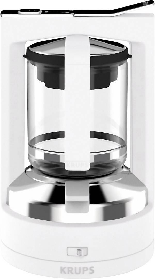Krups KM468210 Macchina per il caffè Bianco Capacità tazze=12 con sistema di erogazione a pressione