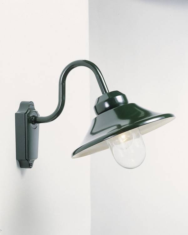 Konstsmide Vega 556-600 Lampada da parete per esterno  Lampada a risparmio energetico, LED (monocolore) E27 60 W Verde