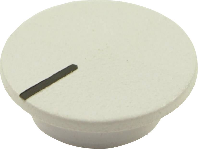 Cliff CL1766 Cappuccio Con indicatore Bianco Adatto per (serie manopola) Manopole K21 1 pz.