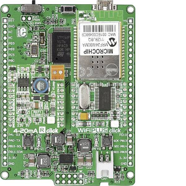 Kit e schede microcontroller MCU - MikroElektronika Scheda di sviluppo MIKROE-1685 STM32 - Kit e schede microcontroller MCU - MikroElektronika Scheda di sviluppo MIKROE-1685 STM32 -