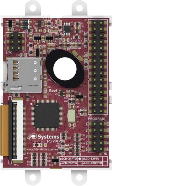 Kit e schede microcontroller MCU - 4D Systems Scheda di sviluppo SK-24PTU - Kit e schede microcontroller MCU - 4D Systems Scheda di sviluppo SK-24PTU -