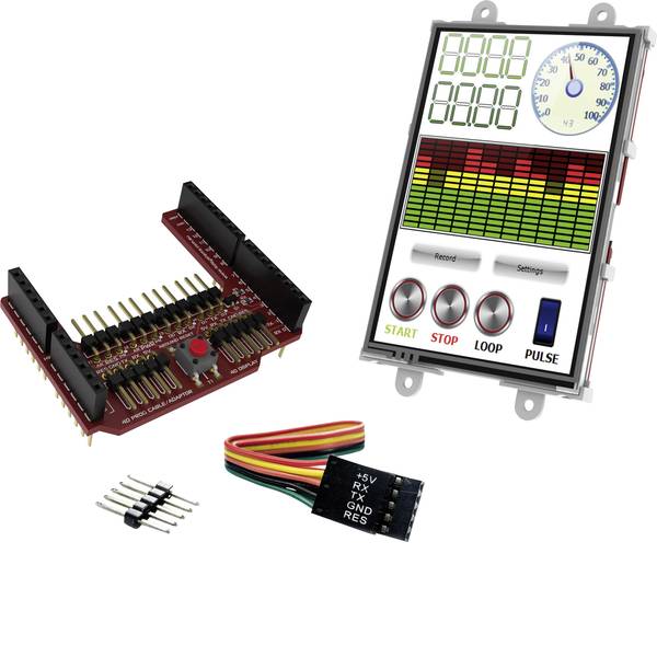 Kit e schede microcontroller MCU - 4D Systems Scheda di sviluppo uLCD-35DT-AR - Kit e schede microcontroller MCU - 4D Systems Scheda di sviluppo uLCD-35DT-AR -