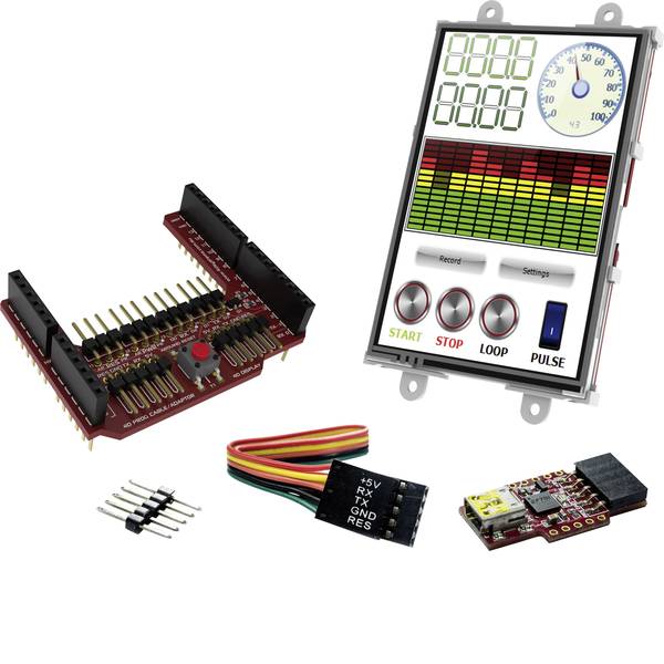Kit e schede microcontroller MCU - 4D Systems Scheda di sviluppo SK-35DT-AR - Kit e schede microcontroller MCU - 4D Systems Scheda di sviluppo SK-35DT-AR -