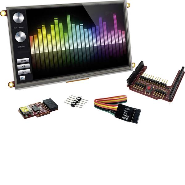 Kit e schede microcontroller MCU - 4D Systems Scheda di sviluppo SK-70DT-AR - Kit e schede microcontroller MCU - 4D Systems Scheda di sviluppo SK-70DT-AR -