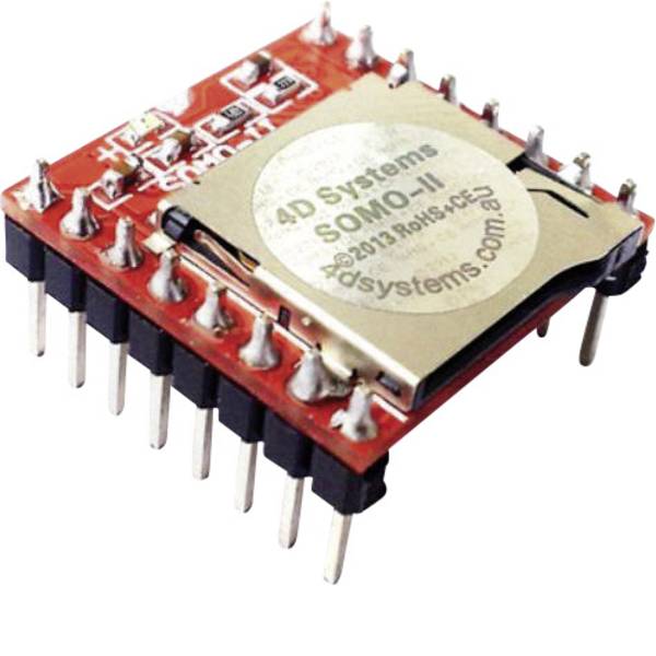 Kit e schede microcontroller MCU - 4D Systems Scheda di sviluppo SOMO-II - Kit e schede microcontroller MCU - 4D Systems Scheda di sviluppo SOMO-II -