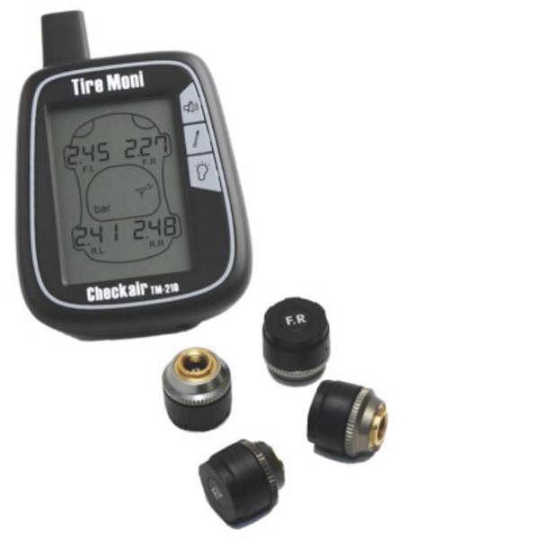 Sistemi di controllo pressione pneumatici - TireMoni TM-210 Sistema di monitoraggio della pressione dei pneumatici incl. 4 sensori - Sistemi di controllo pressione pneumatici - TireMoni TM-210 Sistema di monitoraggio della pressione dei pneumatici incl. 4 sensori -
