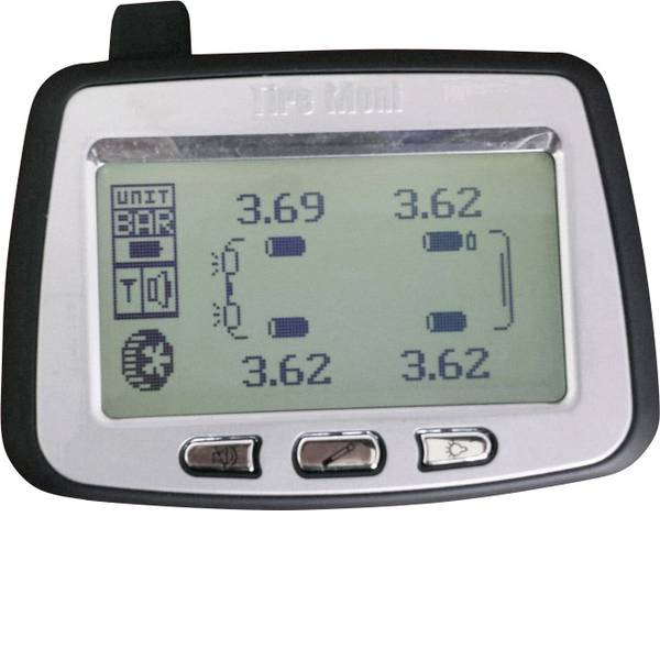 Sistemi di controllo pressione pneumatici - TireMoni TM-260 Sistema di monitoraggio della pressione dei pneumatici incl. 6 sensori - Sistemi di controllo pressione pneumatici - TireMoni TM-260 Sistema di monitoraggio della pressione dei pneumatici incl. 6 sensori -