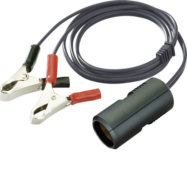 Accessori per presa accendisigari - ProCar Cavo connettore 8A morsetti a coccodrillo Portata massima corrente=8 A Adatto per Accendisigari - Accessori per presa accendisigari - ProCar Cavo connettore 8A morsetti a coccodrillo Portata massima corrente=8 A Adatto per Accendisigari -