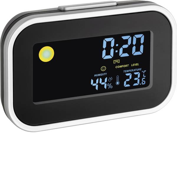 Sveglie - TFA 60.2015 Quarzo Sveglia Nero, Argento Tempi di allarme 1 - Sveglie - TFA 60.2015 Quarzo Sveglia Nero, Argento Tempi di allarme 1 -