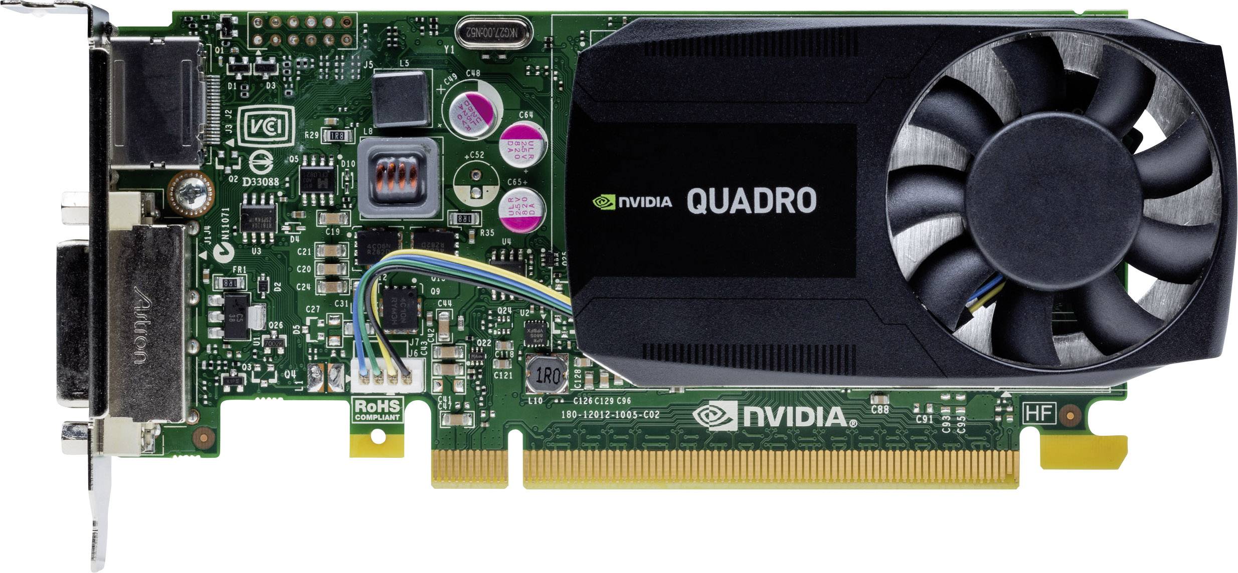 Scheda grafica della workstation PNY Nvidia Quadro K620 2 GB RAM GDDR5