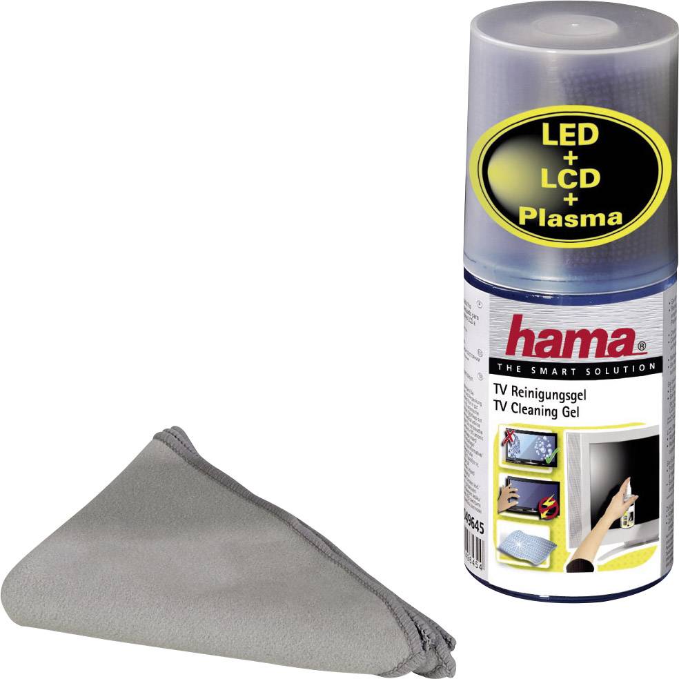 Hama Gel per la pulizia dello schermo 200 ml incl. Panno pulizia 00049645 1 pz.-0