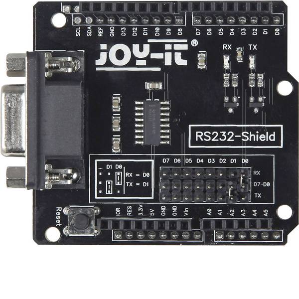 Shield e moduli aggiuntivi HAT per Arduino - Joy-it diffusore Joy-IT RS232 adatto per (scheda): Arduino, pcDuino, Arduino UNO - Shield e moduli aggiuntivi HAT per Arduino - Joy-it diffusore Joy-IT RS232 adatto per (scheda): Arduino, pcDuino, Arduino UNO -