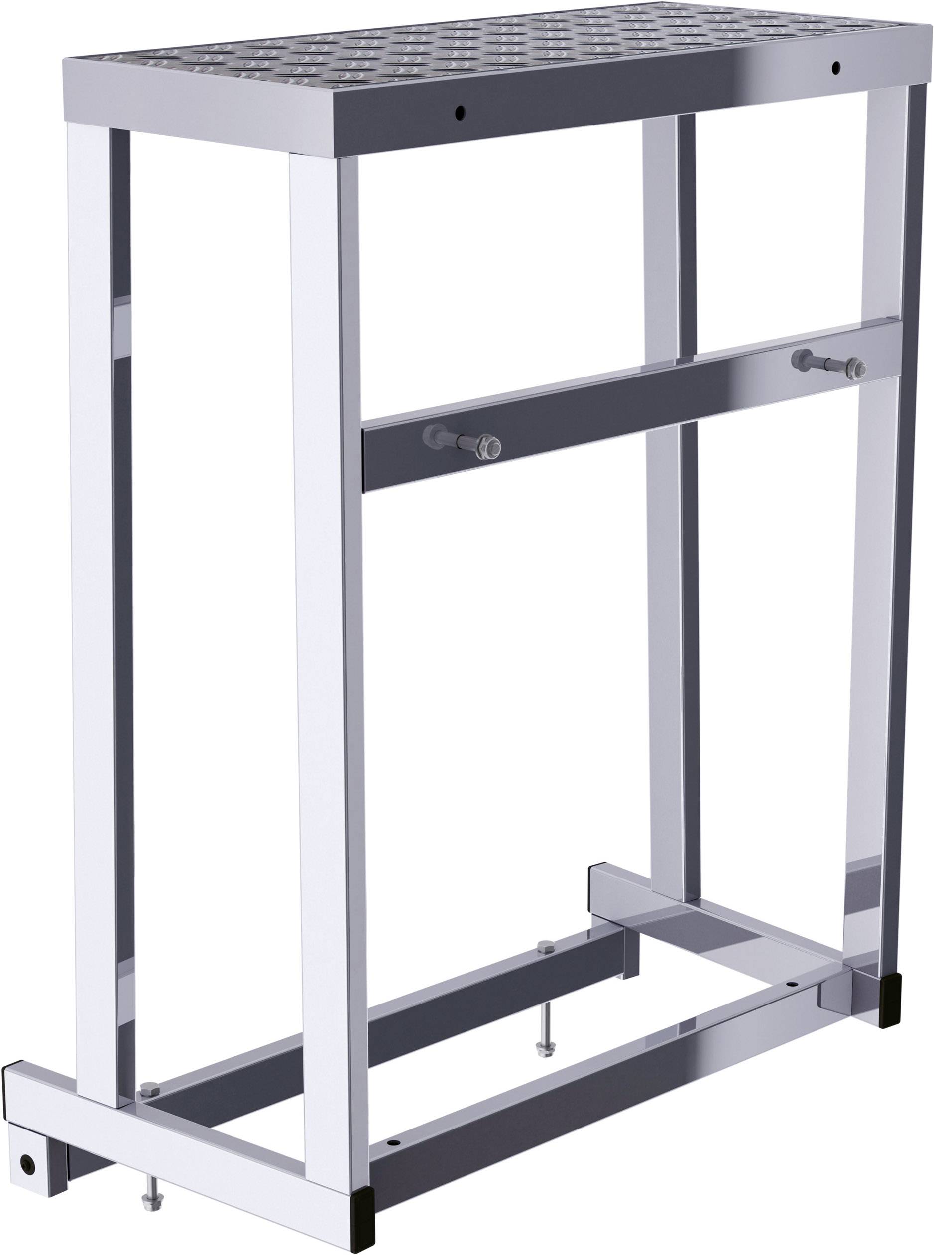 MUNK Günzburger Steigtechnik 50413 Alluminio Modulo di espansione per scaletta Altezza operativa max: 2.8 m Argento 4.6 kg